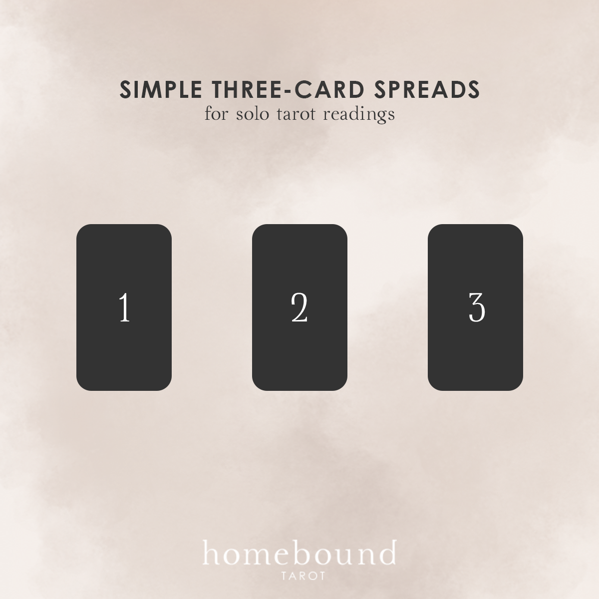 How to Use a 3 Card Tarot Spread For Self Care — The Self-Care Emporium